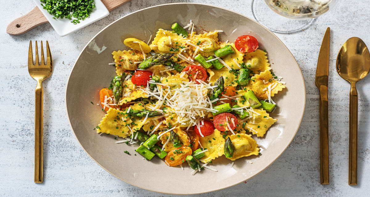 Lobster Ravioli with Truffle Zest Recipe HelloFresh