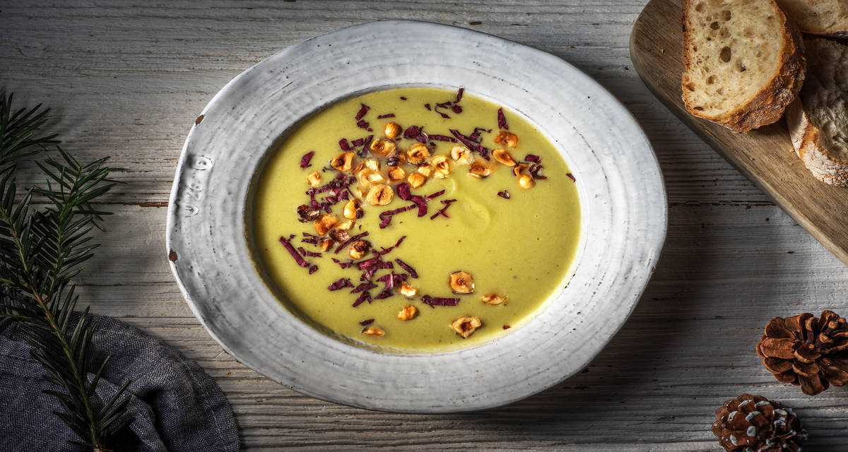 Soupe de chou romanesco Recette HelloFresh