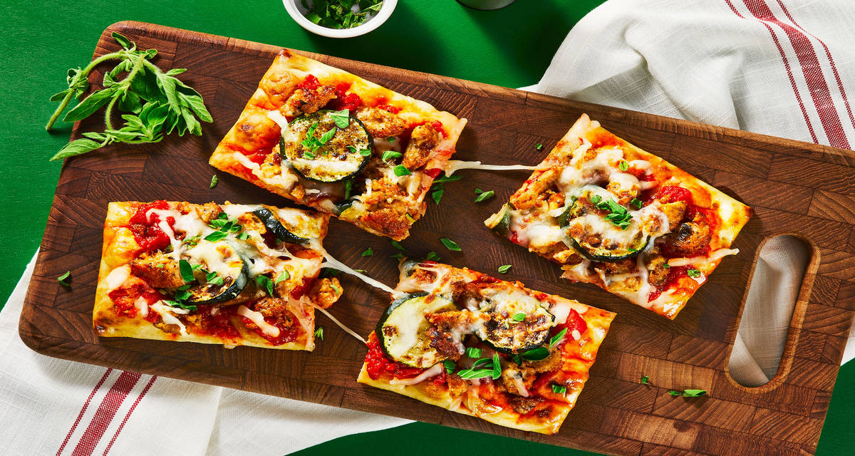 Chicken Sausage Flatbreads Recipe HelloFresh
