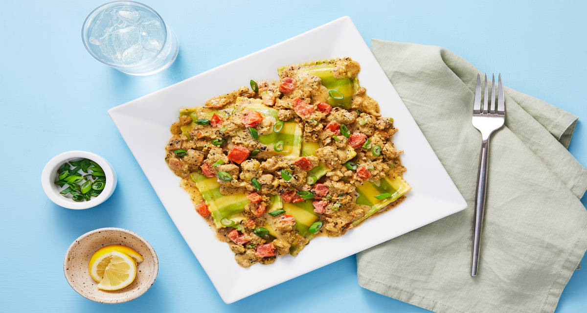 Chicken Sausage & Spinach Ravioli Dinner’s Just 15 Minutes Away!