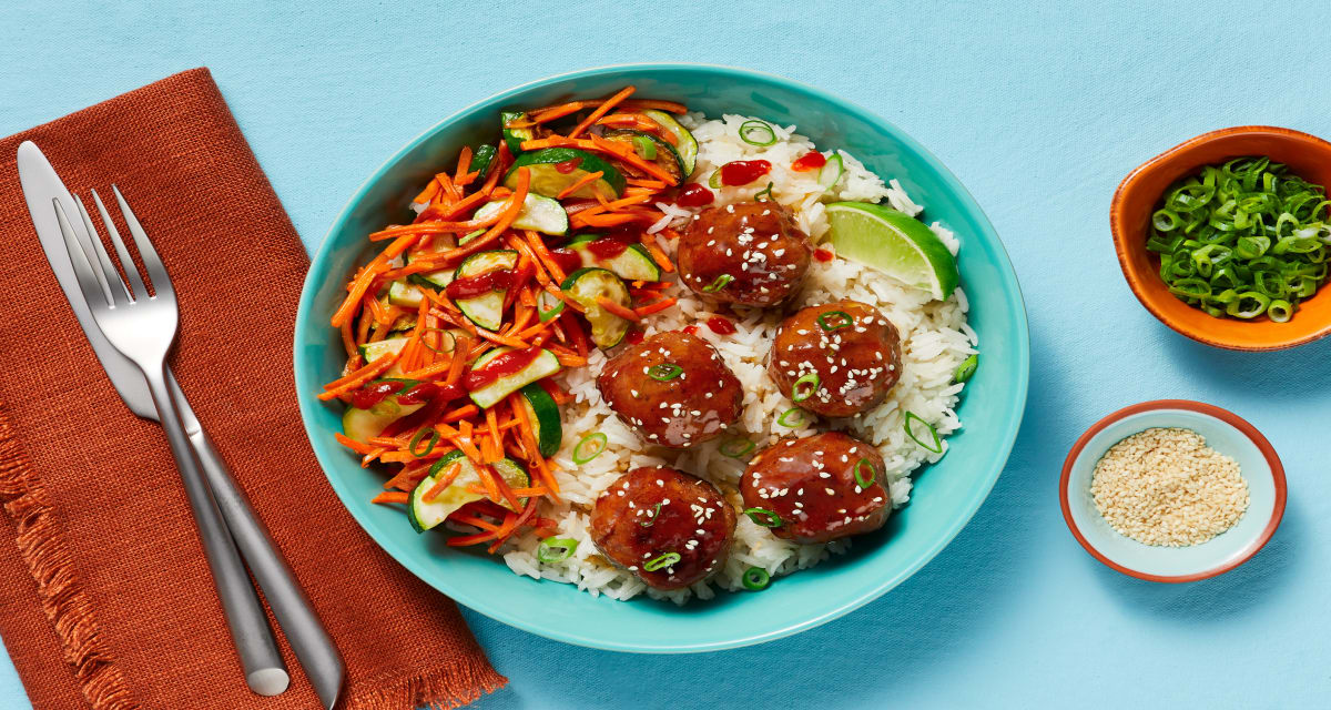 Pork Bulgogi Meatballs Recipe | HelloFresh