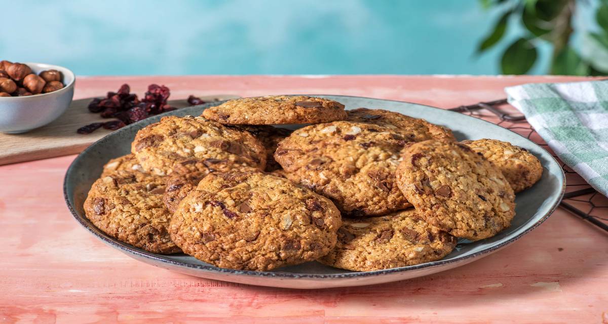 Cookies aux pépites de chocolat ± 12 parts | À cuisiner à la maison avec des ingrédients frais