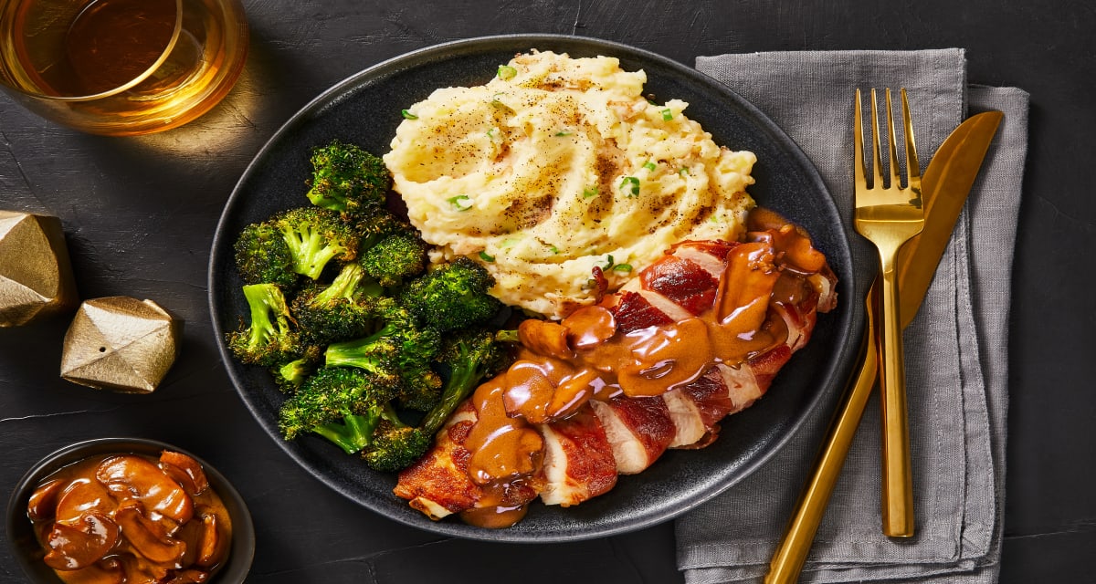 Velvety Mushroom Prosciutto Chicken Recipe HelloFresh