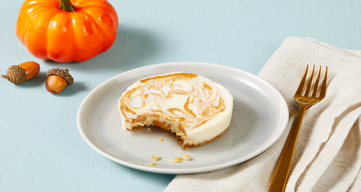 Pumpkin Cheesecake Prepare to FALL in love | 1 Single-serve cake