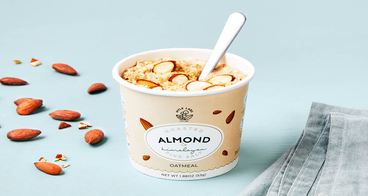 Mylk Labs Almond Oatmeal Make mornings the good kind of nutty. | 1 serving