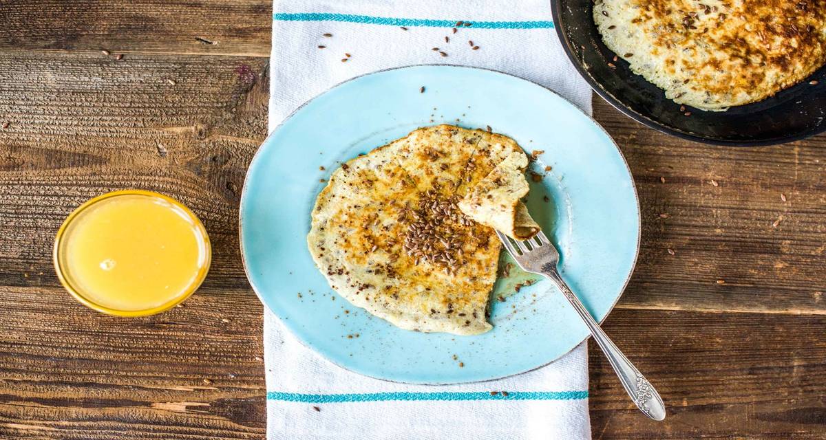 Banaanpannenkoeken met kaneel en honing