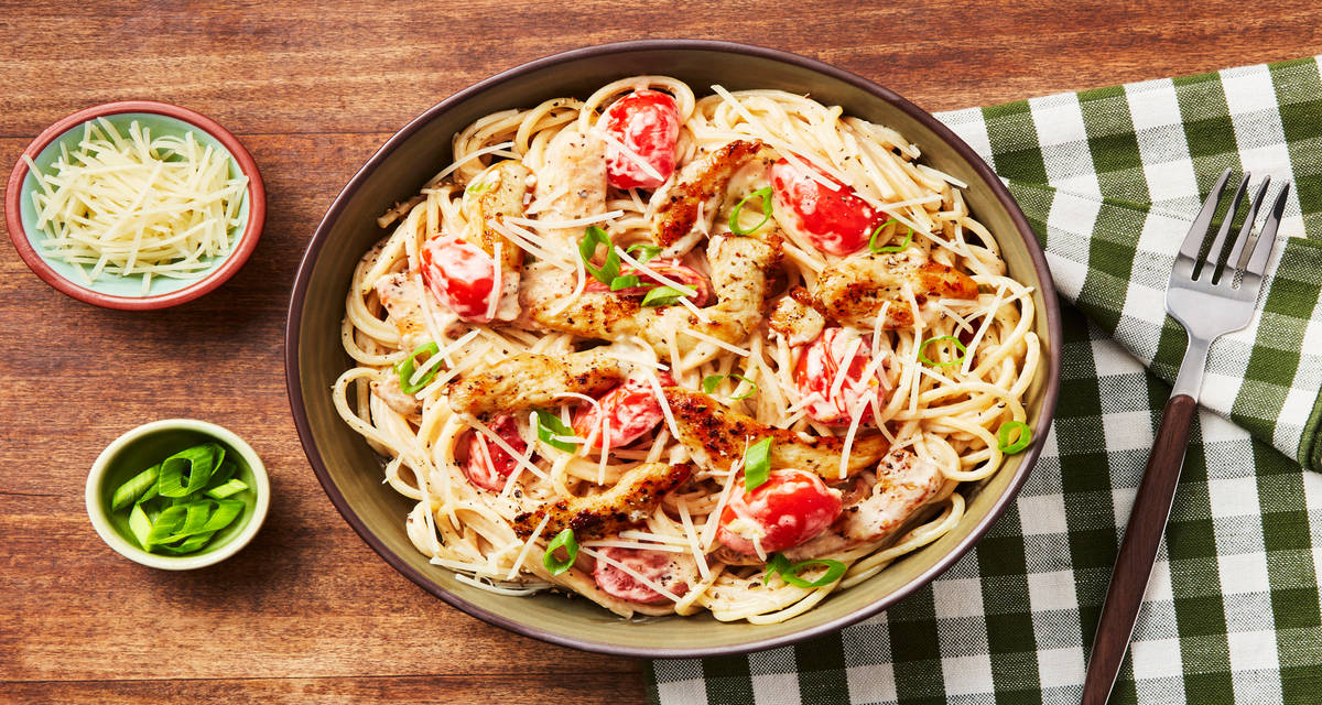 Che Buono Chicken Spaghetti with Grape Tomatoes & Italian Herbs