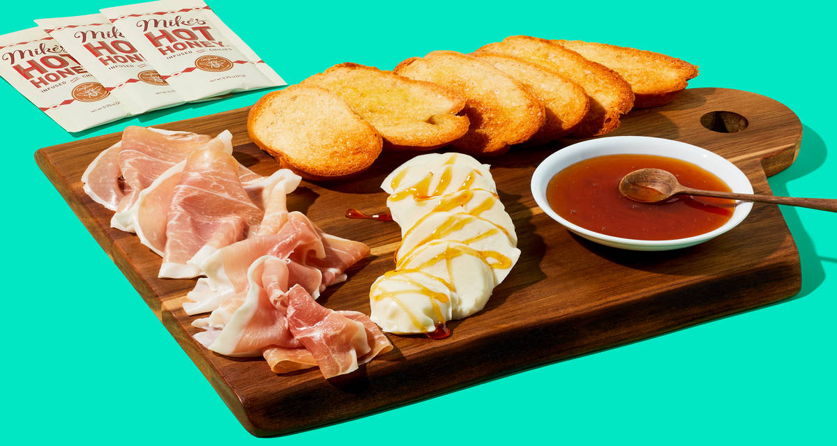 Prosciutto, Mozz & Hot Honey Board 25% off (regularly $8.99) - 1 week only!