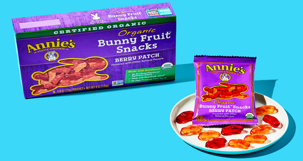 Annie's Berry Patch Bunny Fruit Snacks It’s snack time.  | 5 Servings