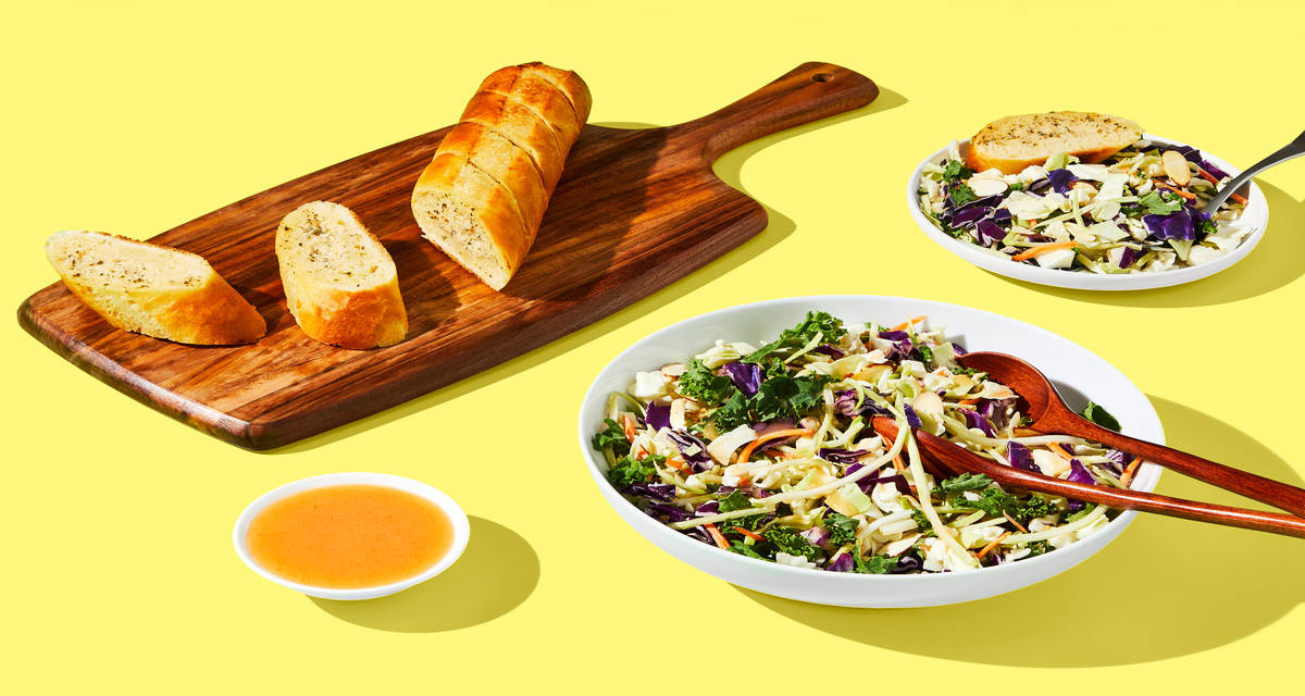 Strawberry Quinoa Harvest Salad & Garlic Bread Buy more and save 22% | 2-4 Servings