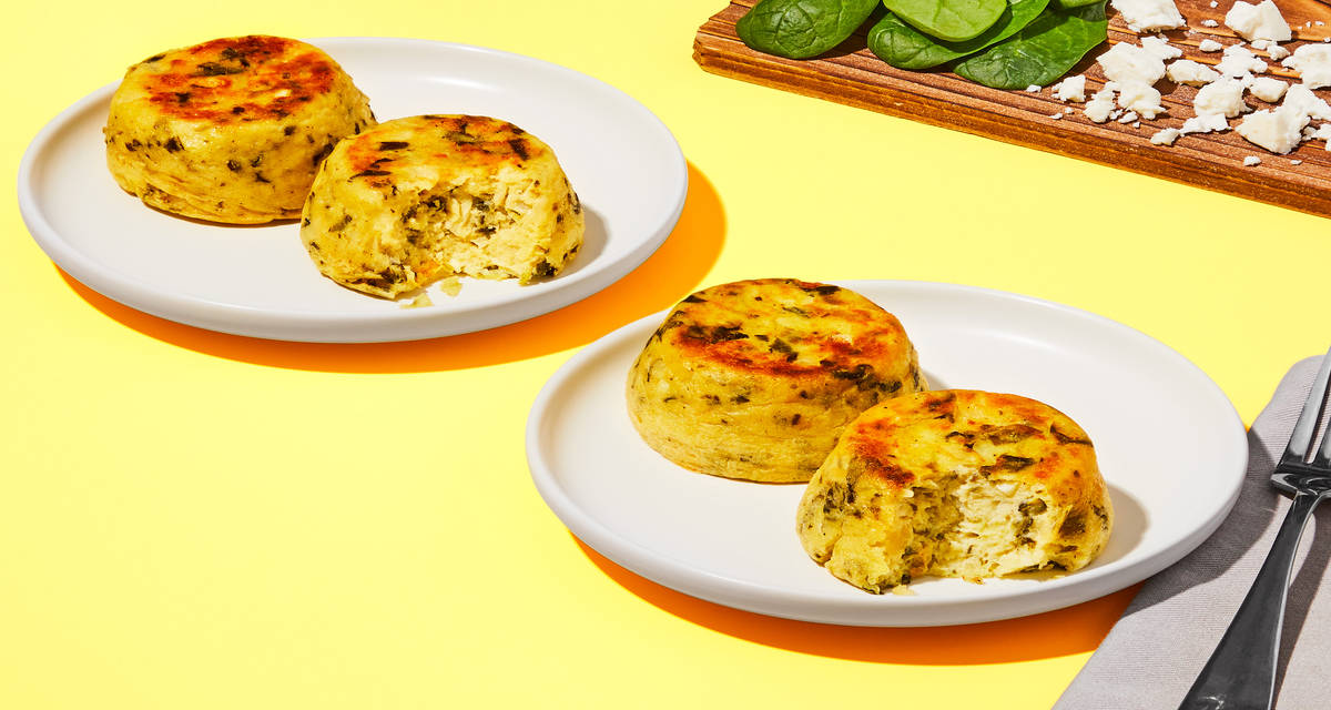Spinach & Feta Egg Bites 20% Off | 2 Servings (4 Egg Bites)