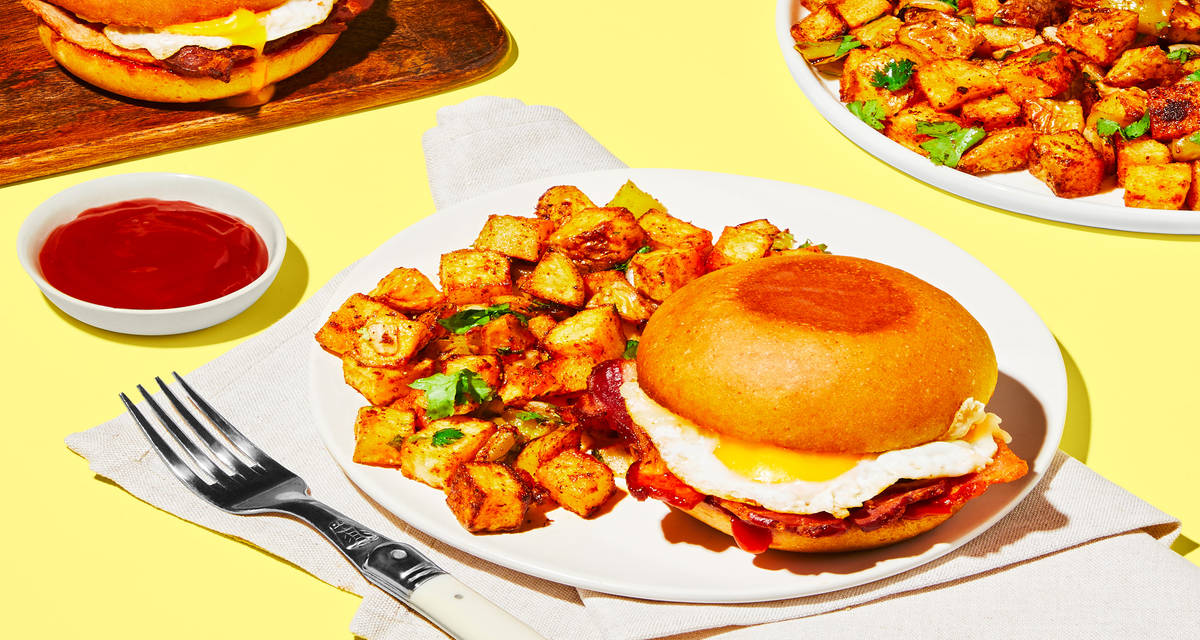 Bacon, Egg & Cheese Sandwiches 20% Off | 2 Servings