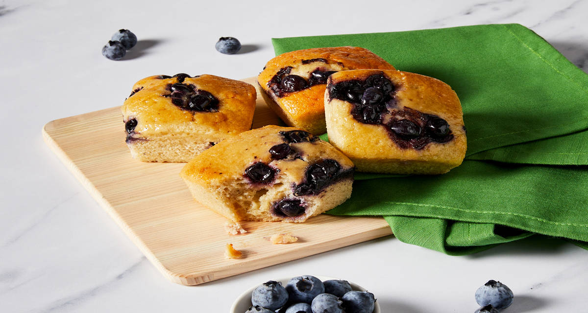 Blueberry Muffins You ain't seen muffin yet. | 4 Servings