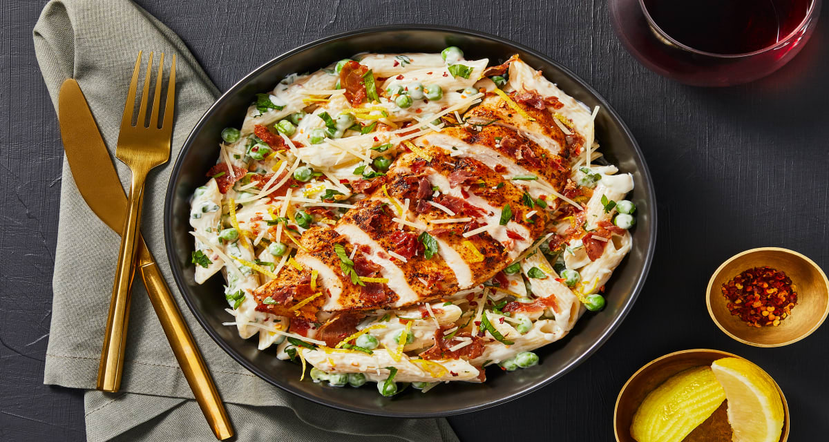 Palermo Prosciutto & Chicken Penne Recipe HelloFresh