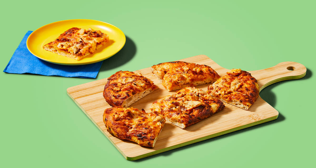 BBQ Chicken Focaccia Pizza Pizza-party like a pro. | 2 Servings
