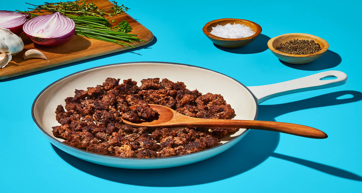 Ground Beef Meat your new favorite meal addition. | 10 oz (2 servings)