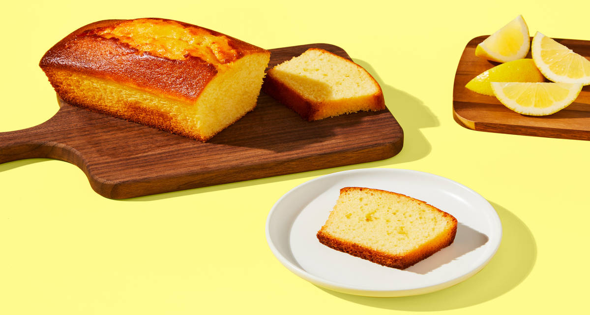Lemon Pound Cake We just loaf lemon cake.  | 10 servings