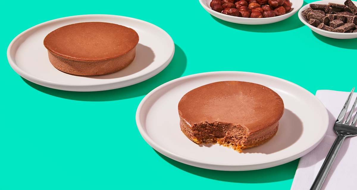 Chocolate Hazelnut Cheesecake You’ll want a piece of this. | 2 Single-Serve Cakes-image