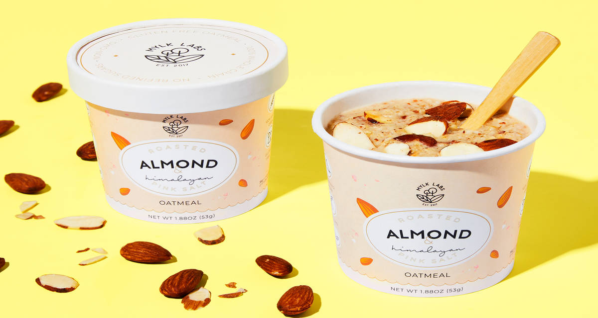 Mylk Labs Almond Oatmeal Jump-start your morning without refined sugar. | 2 Servings