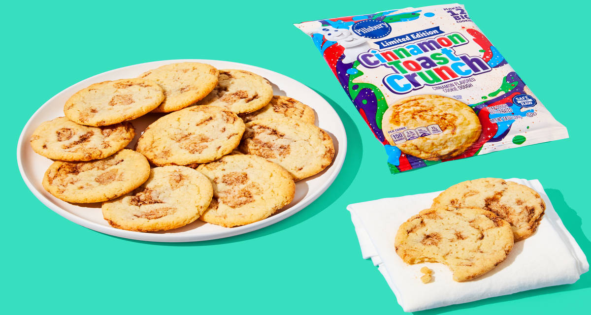 Pillsbury Cinnamon Toast Crunch Cookie Dough Add 1 to your cart, get 2 in your box!