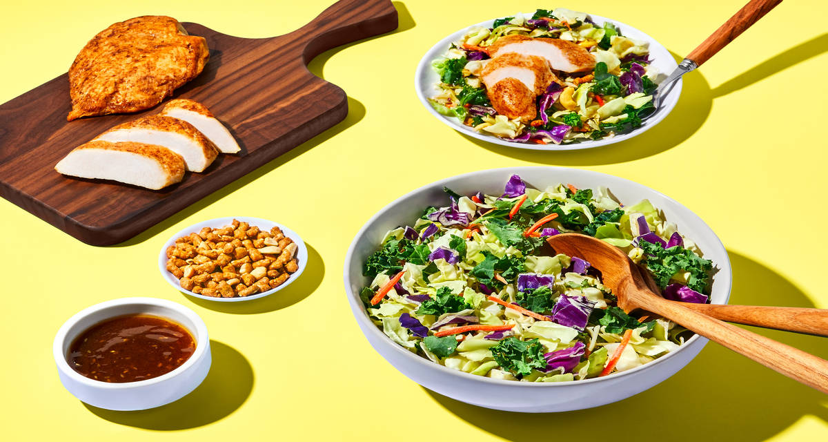 Sesame Salad & Fully Cooked Chicken Buy more and save over 15% | 2 Servings