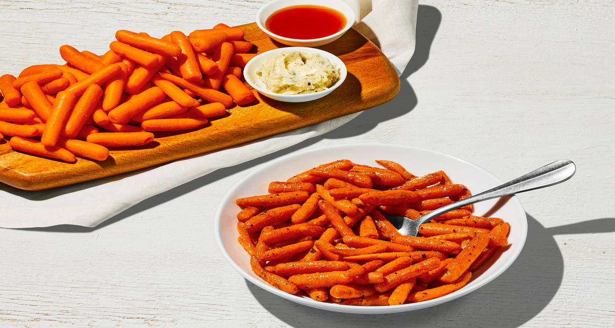 Mike’s Hot Honey Carrots Add a side for even more mealtime flavor.  | 2-3 Servings