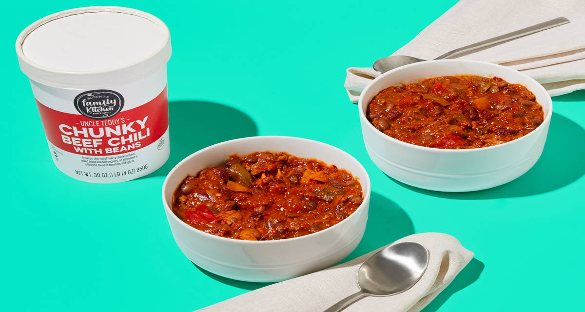 Chunky Beef Chili All hearts for this hearty chili. | 30 oz (3-4 Servings)