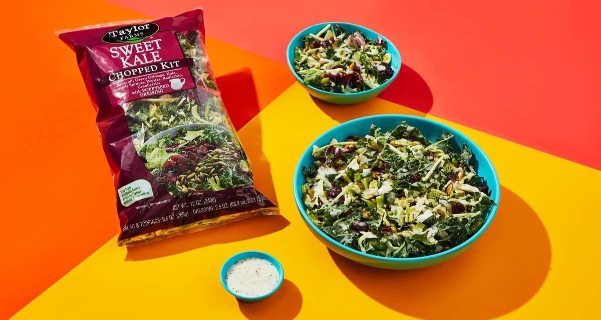 Sweet Kale Salad Kit A side salad… but a bajillion times better. | 2-4 Servings