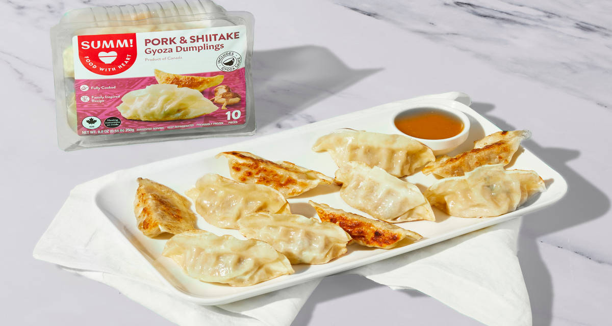 Pork & Shiitake Gyoza Dumplings Get ready to catch fillings! | 2-3 Servings