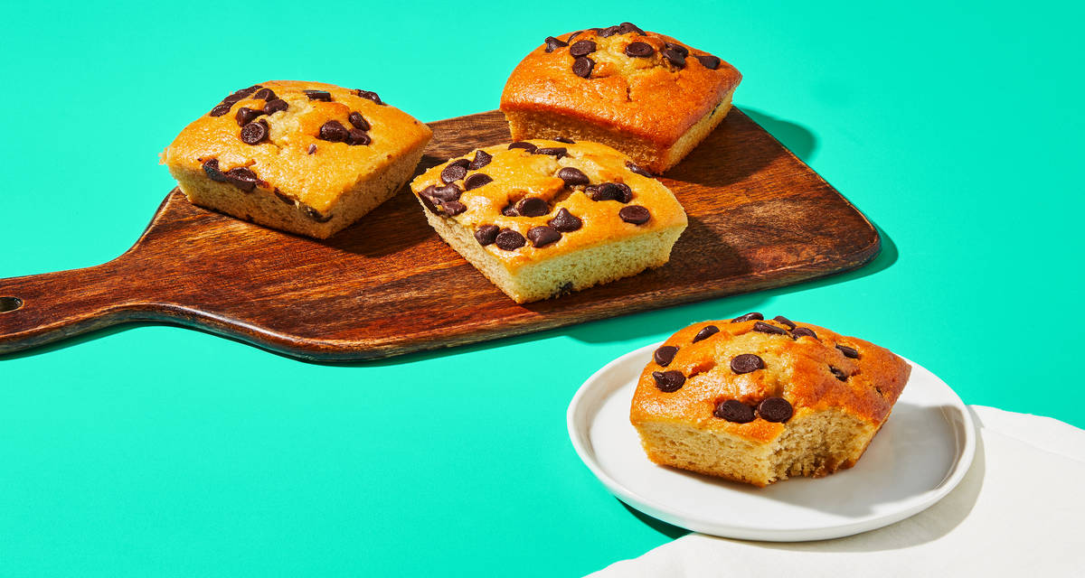 Chocolate Chip Banana Muffins You ain’t seen muffin yet | 4 Servings