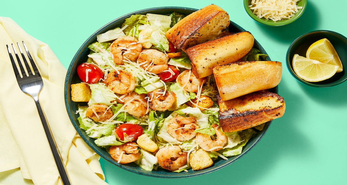 Lemony Parmesan Shrimp Salad Elevated Dinners, Impressively Easy