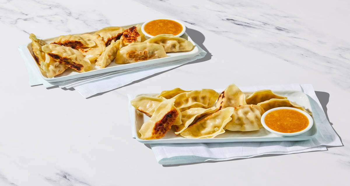 Chicken & Pork Dumplings Combo Here we gyoza again! | 4 Servings