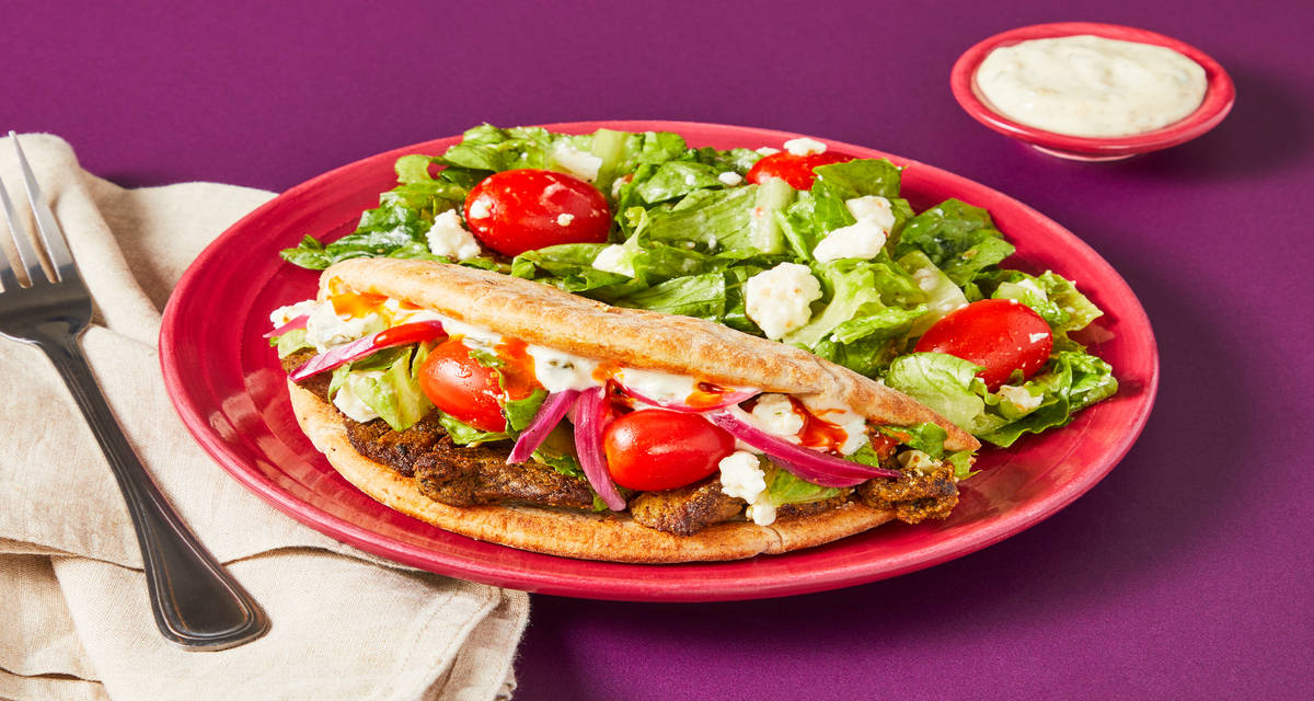 Shawarma-Spiced Steak Pita Wraps Elevated Dinners, Impressively Easy