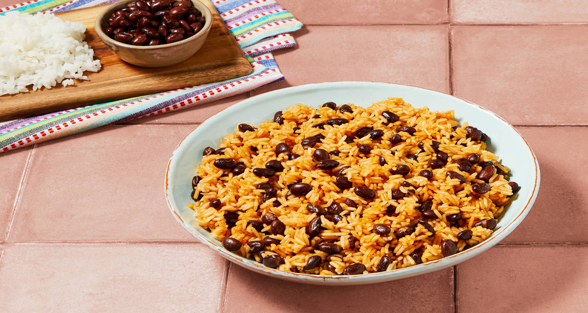 Rice & Black Beans A most perfection union | 2 Servings