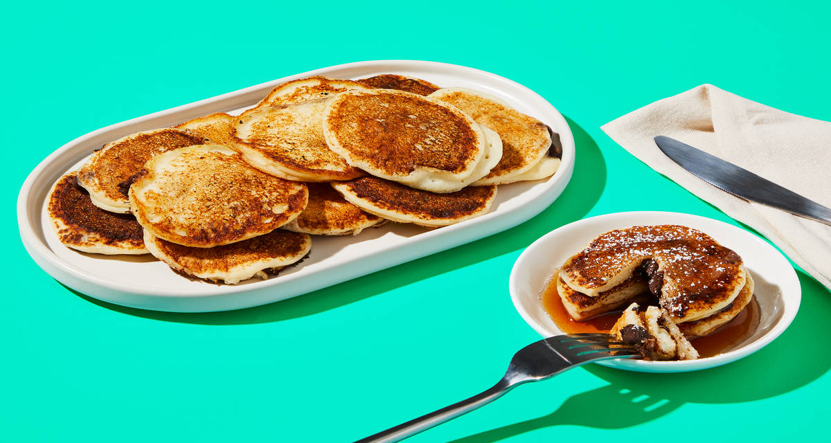 Mini Chocolate Chip Pancakes Breakfast of champions | 3-4 Servings