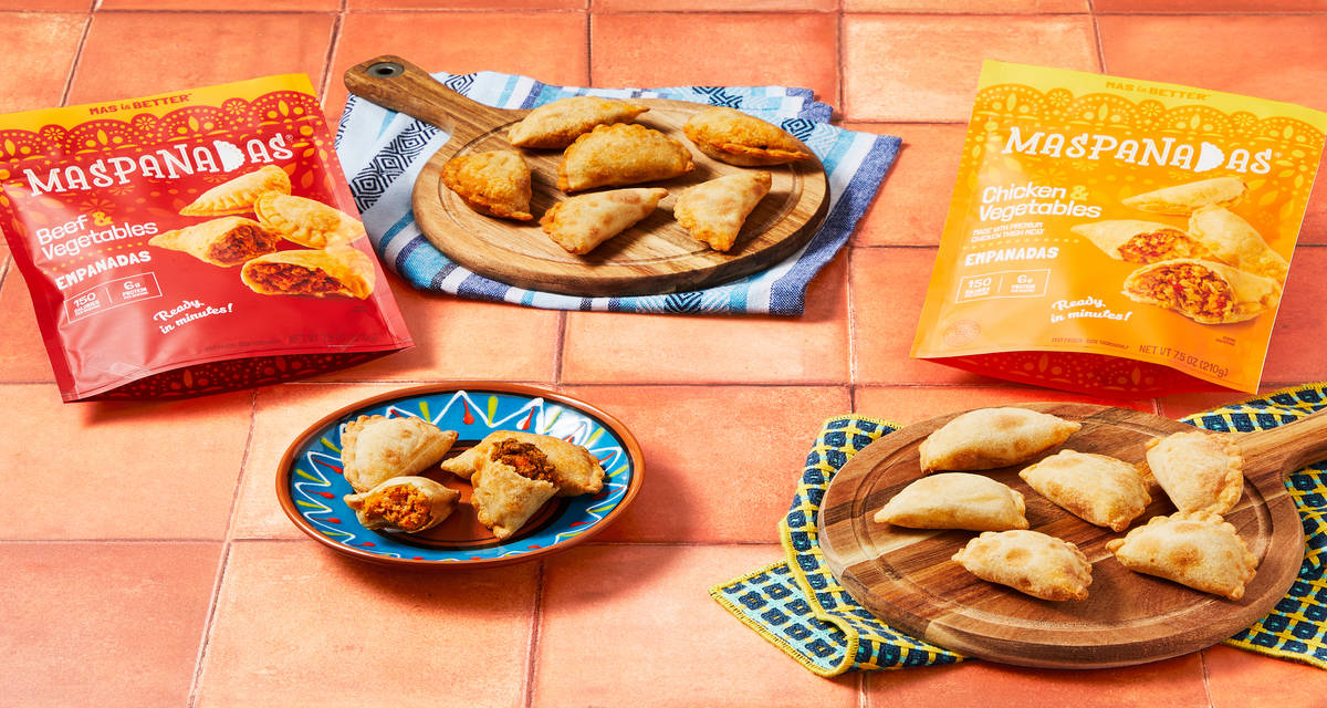 Maspanadas Chicken & Beef Empanadas Two flavors, because más is better! | 4-6 Servings