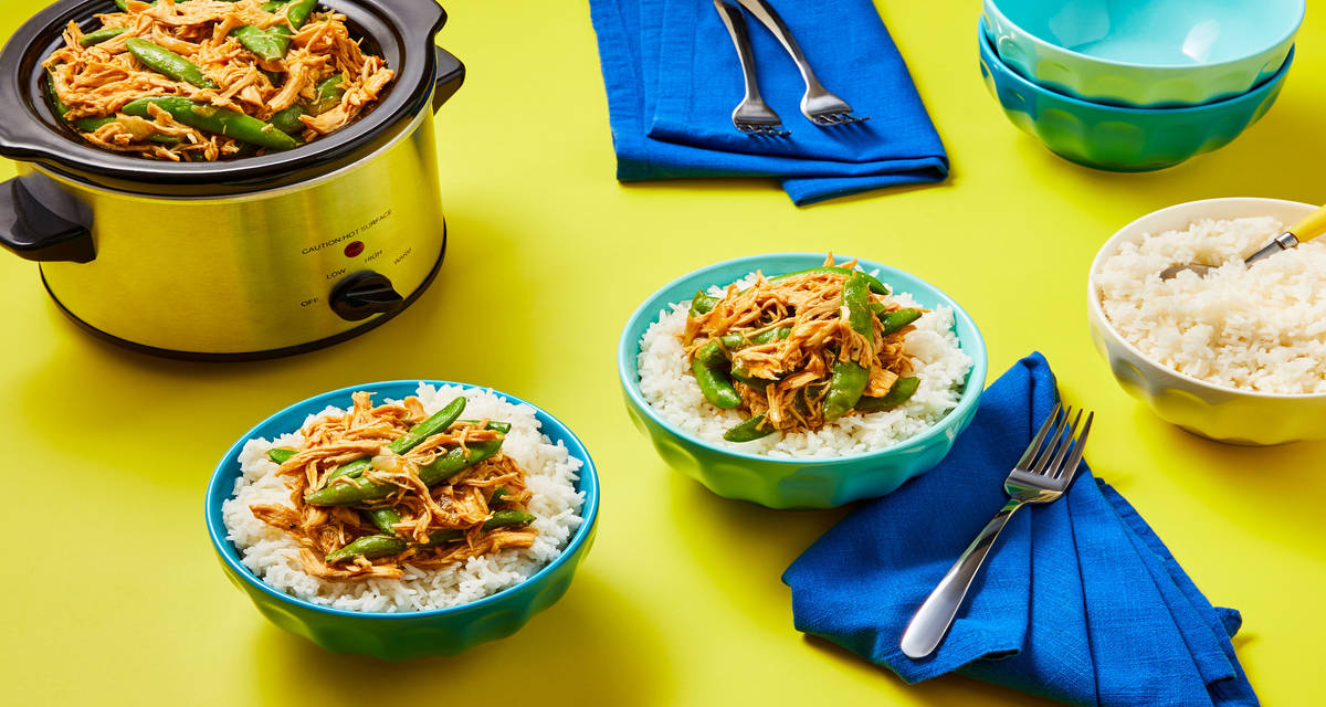 Slow Cooker Apricot Soy Chicken 2x the delicious servings!