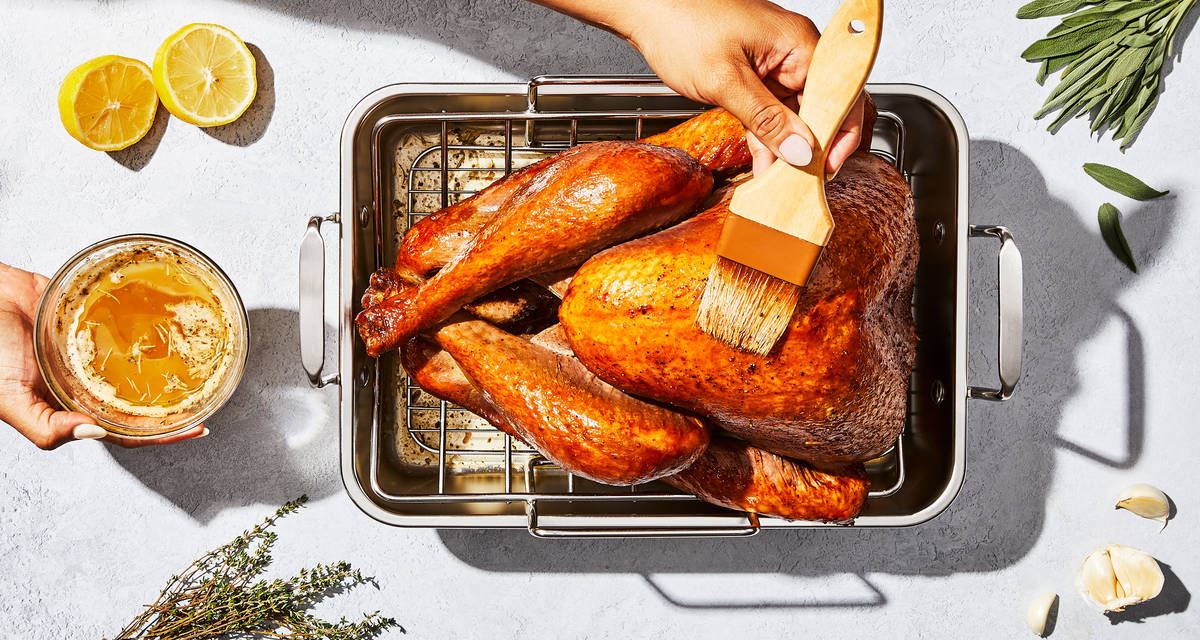 Free-Range Organic Whole Turkey (10-12 lbs) Order ships & arrives separately. | 8-10 Servings