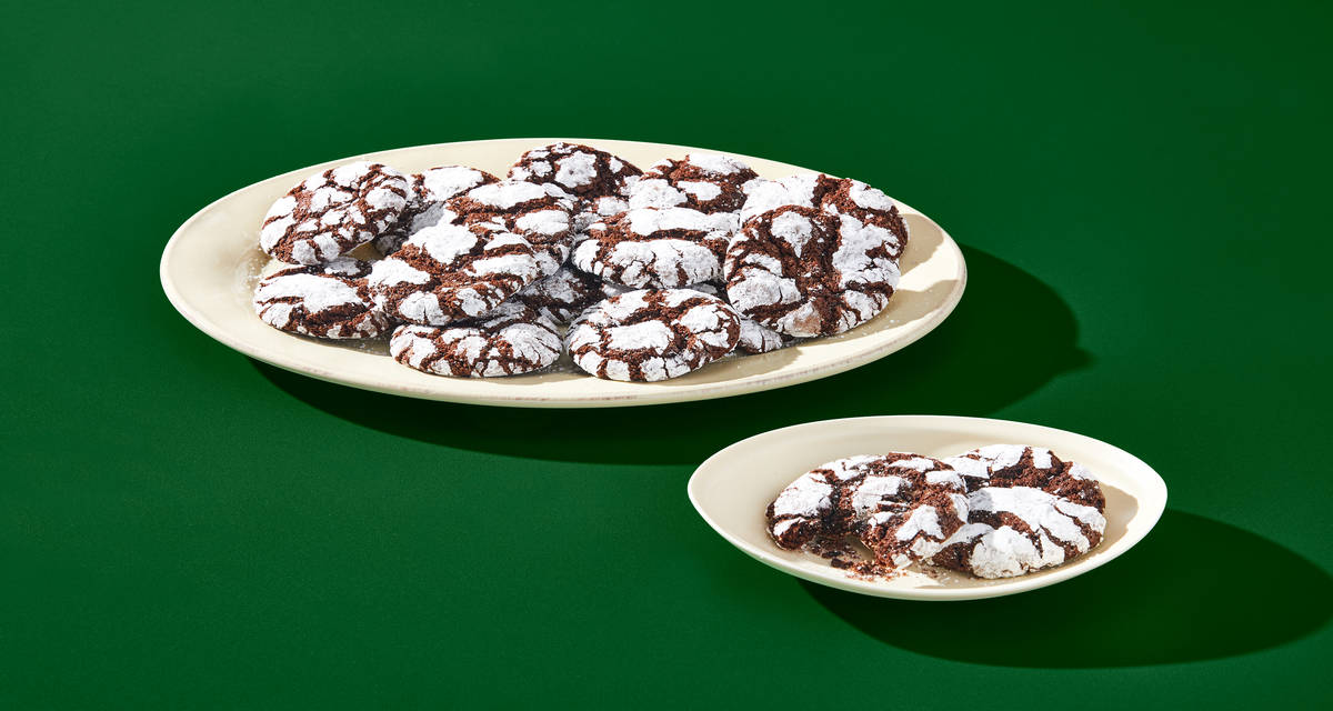 Chocolate Crinkle Cookies Baking Kit They’re fudging delicious! | 16 Cookies