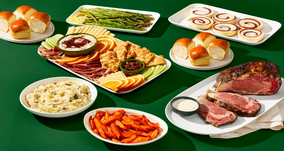 Happy Holidays Feast Prime dining with savory holiday sides. | 4-6 Servings