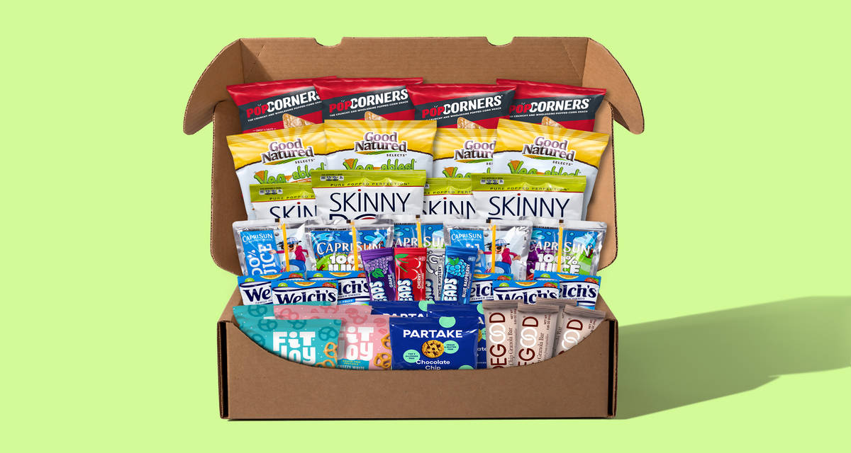 Kid's Snacks - Allergen Friendly Box Order ships & arrives separately from meals. | 38 Snacks