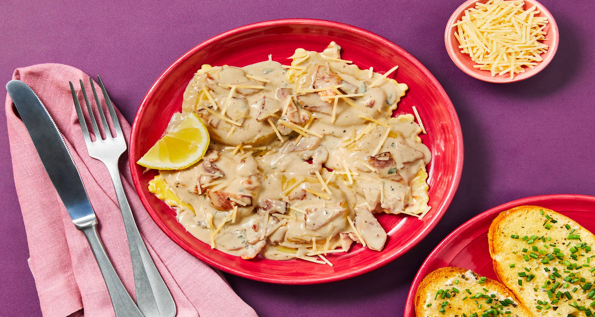 Butternut Squash Agnolotti with Bacon Elevated Dinners, Impressively Easy