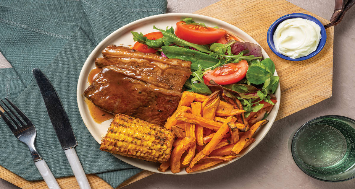 BBQ Slow-Cooked Beef Brisket Recipe HelloFresh