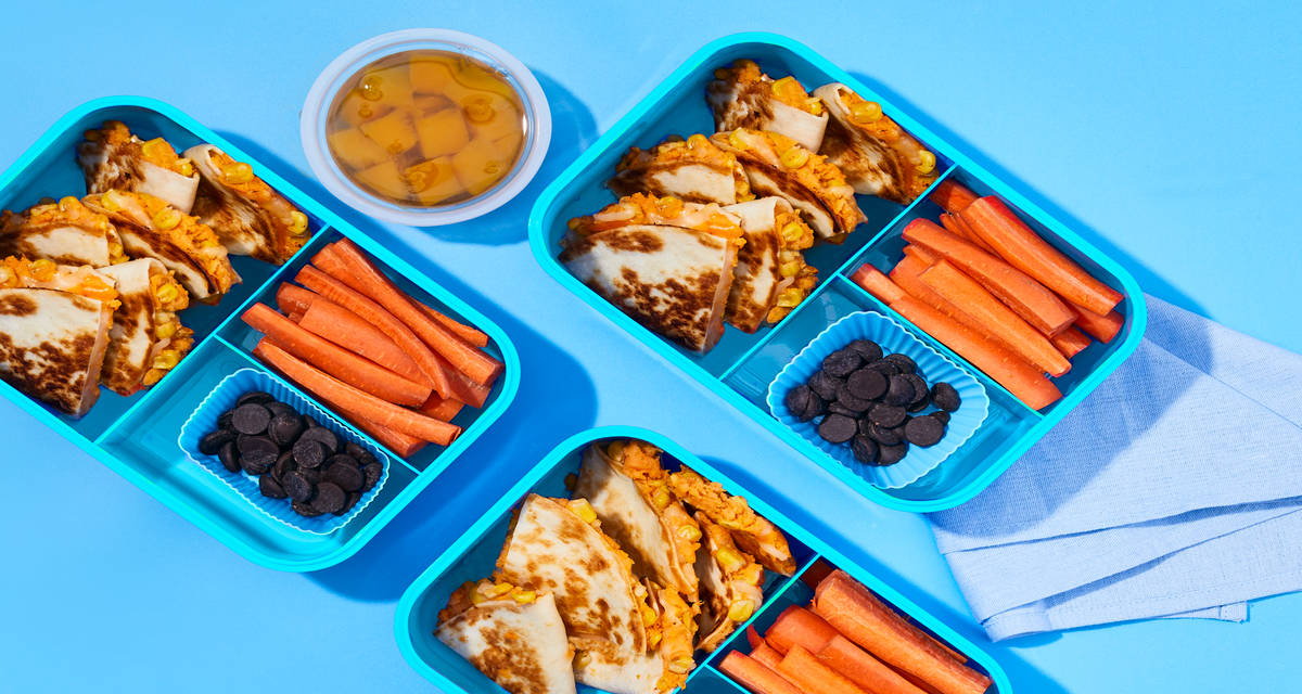 Kids’ Sweet Potato & Corn Quesadillas Pick this meal & we’ll donate 10 meals to No Kid Hungry