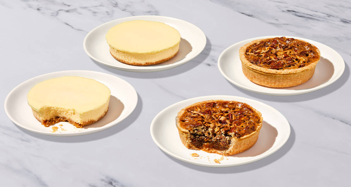 Vanilla Cheesecake + Mini Pecan Pie 4 Single-Serve Cakes