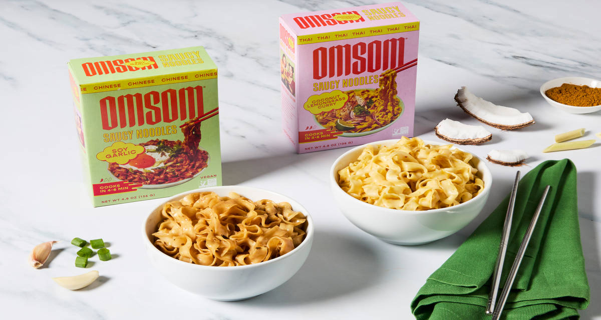 Omsom Saucy Noodles Bundle Proud, loud Asian flavors in 6 minutes or less! | 4 Servings