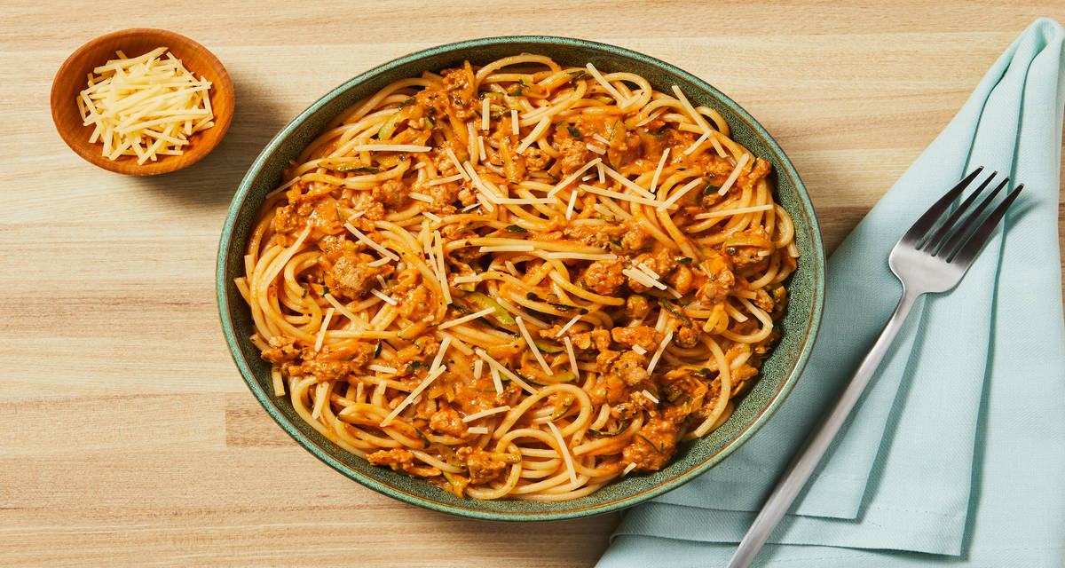 Chicken Ragù Spaghetti Recipe HelloFresh