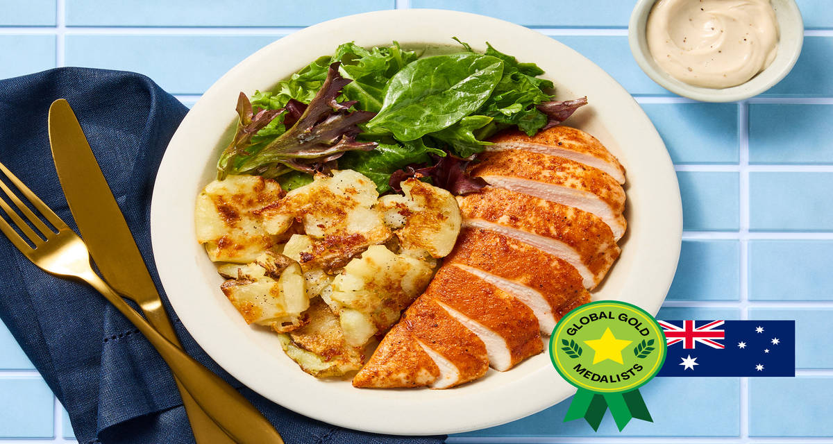 Aussie Spiced Chicken & Crispy Potatoes Top recipes from HelloFresh markets around the world