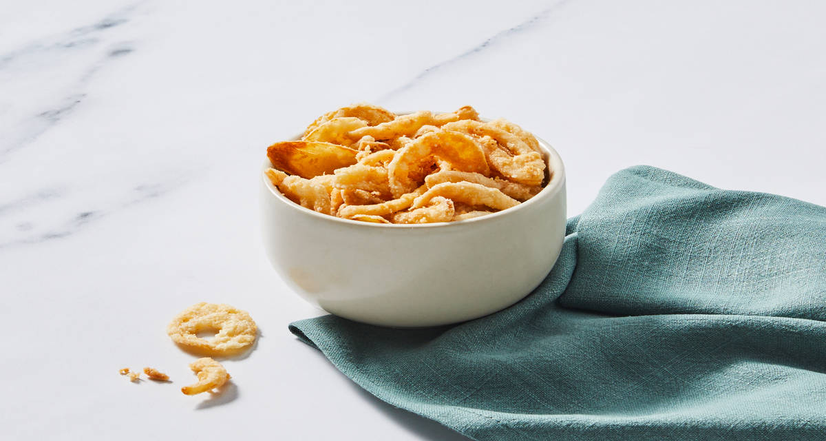 Crispy Fried Onions The golden standard of toppings | 2 oz