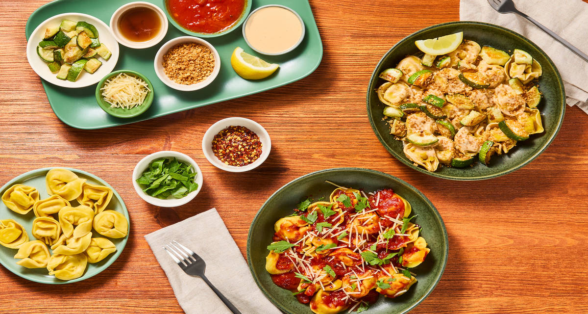 Tortelloni Pasta Bar One recipe–endless ways to enjoy!